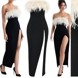 House of CB Feather Dress